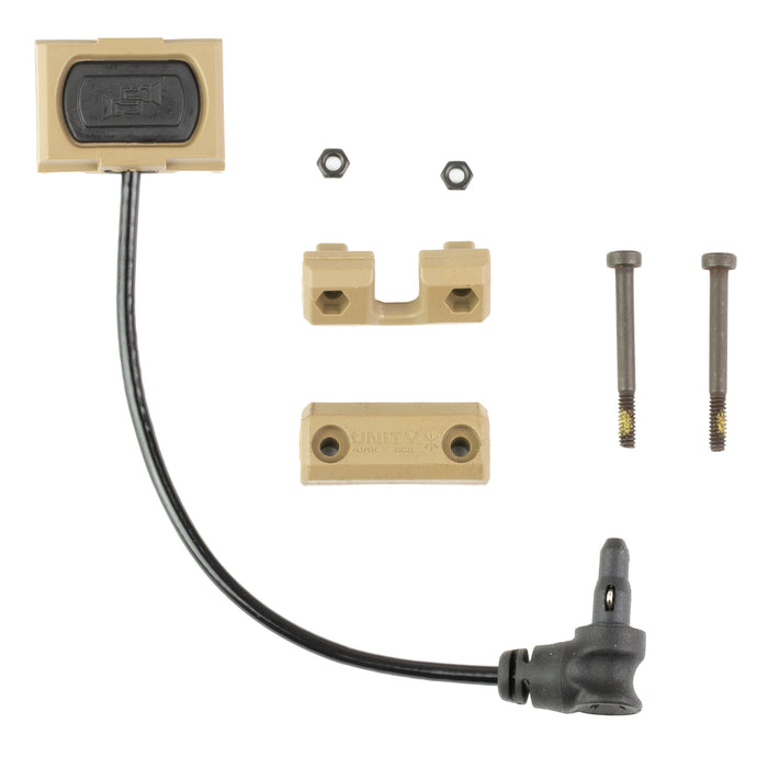 FDE; Unity Tactical - ModButton™ Lite - Single Lead 4.5" Crane Laser - HCC Tactical