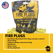 Black Beard Fire Plug Kit  - Fire Starter Kit