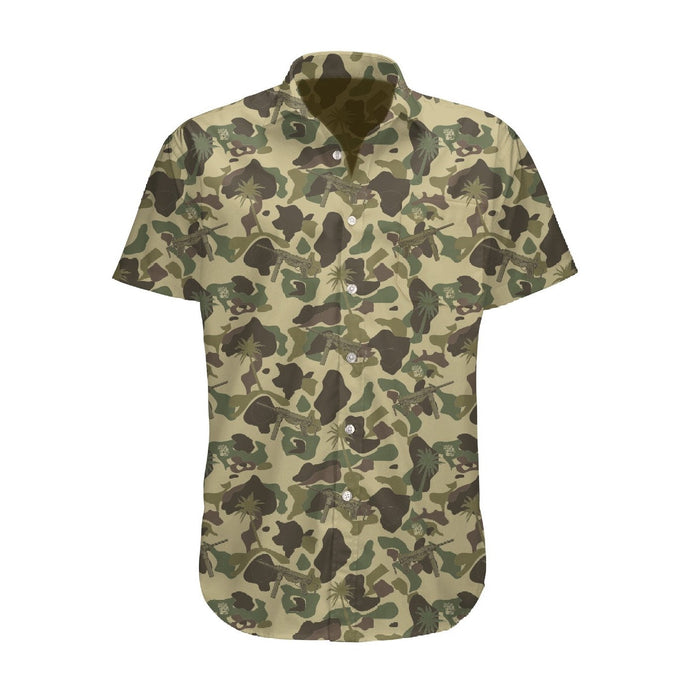 Tropical Frogskin Button-up