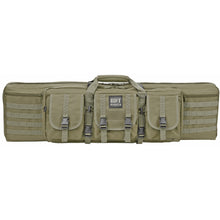 Green: Bulldog Cases - Deluxe 36" Single Tactical Rifle - HCC Tactical