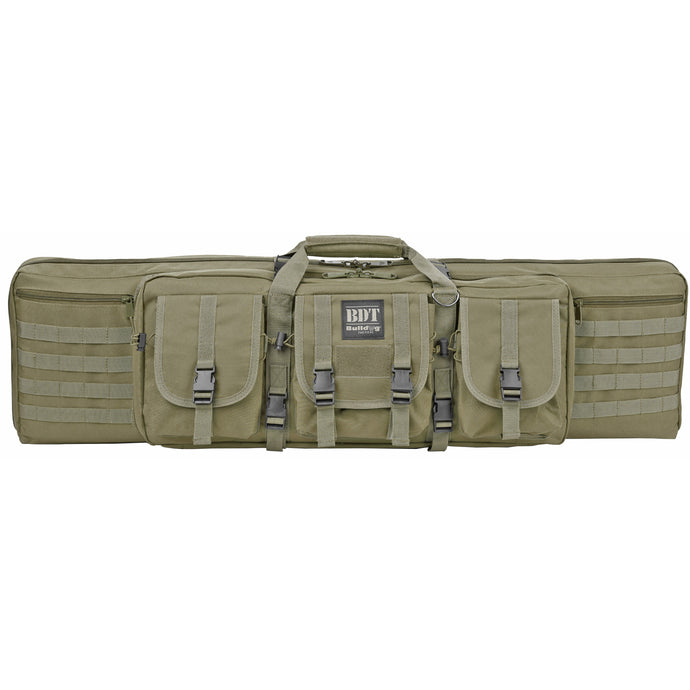 Green: Bulldog Cases - Deluxe 36" Single Tactical Rifle - HCC Tactical