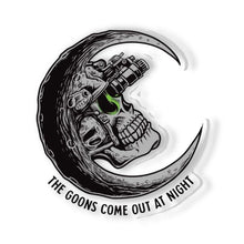 Goons Come Out At Night Sticker