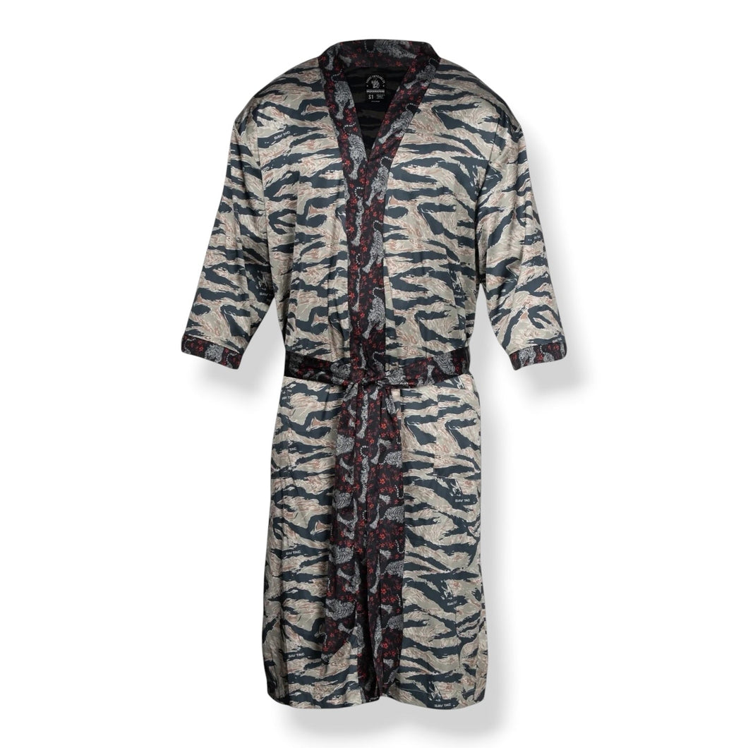Tiger Stripe Kimono Robe