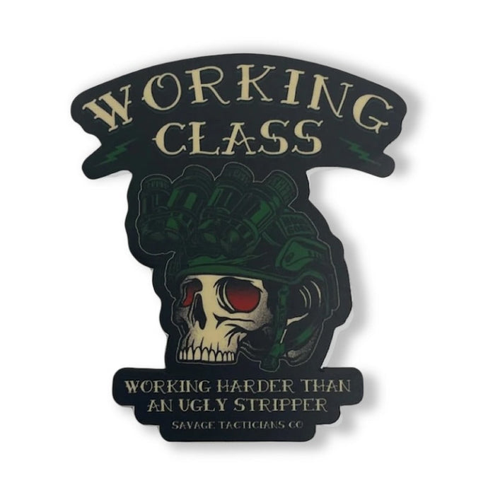 Working Class Sticker