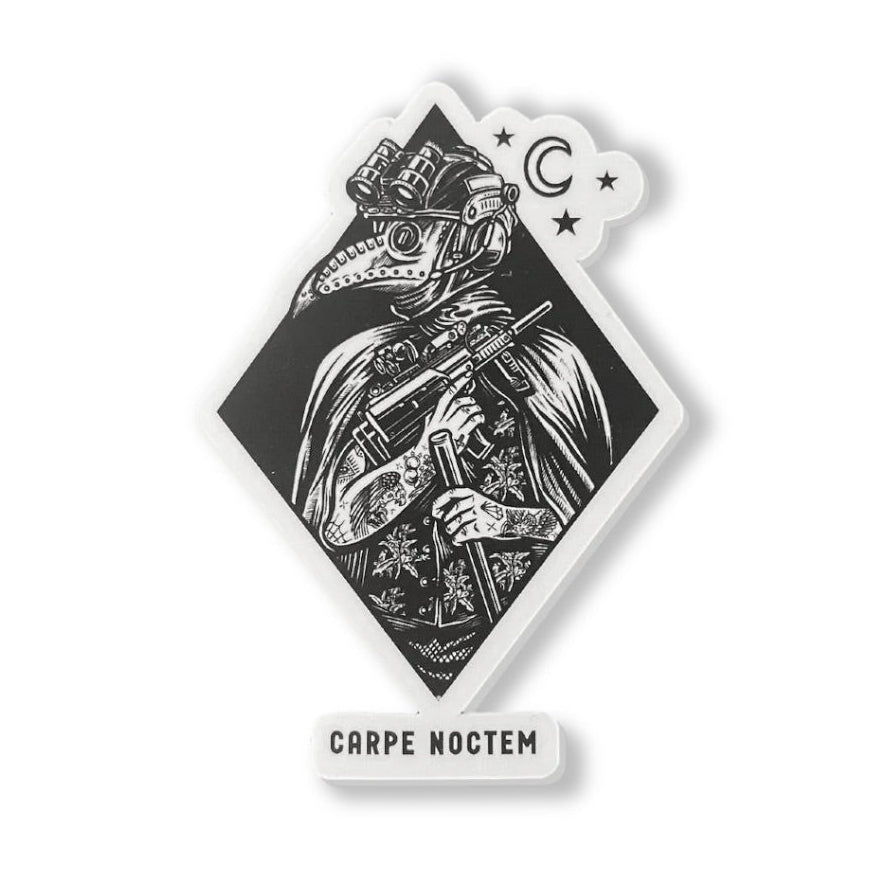 Carpe Noctem Sticker