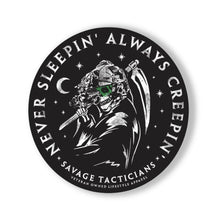 Creepin Sticker