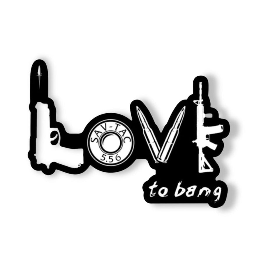 Love to Bang sticker