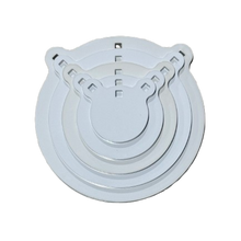 Shooting Targets USA LLC - Combo Set Gongs 3/8" - HCC Tactical