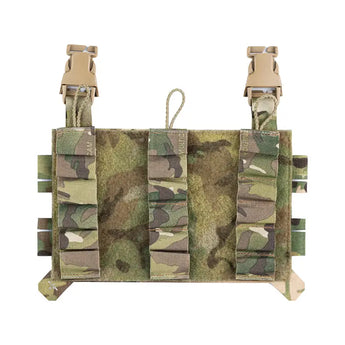 MultiCam; HRT Tactical - Laser Cut Shotgun Placard w/ Removable Caddy - HCC Tactical