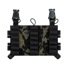 MultiCam Black; HRT Tactical - Laser Cut Shotgun Placard w/ Removable Caddy - HCC Tactical