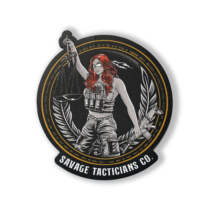 Lady Justice Sticker