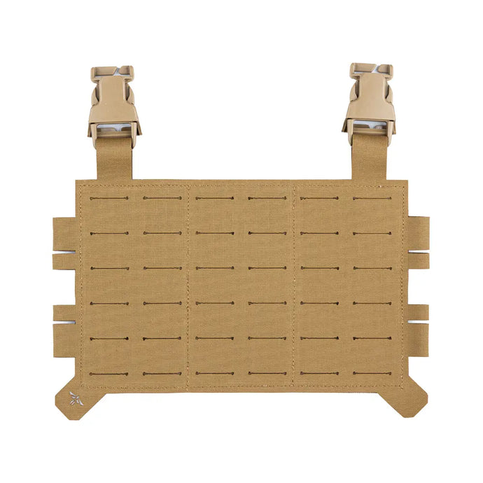 Coyote Brown; HRT Tactical - Laser Cut MOLLE Placard - HCC Tactical