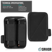 Pistol Mag Holder w/ Hook Backing - 2/3/6 Slot