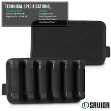 Pistol Mag Holder w/ Hook Backing - 2/3/6 Slot