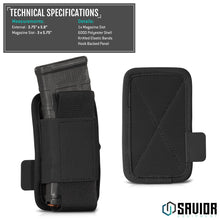 AR-15/AK-47 Mag Holder w/ Hook Backing - 1/2/3 Slot