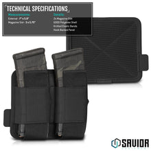 AR-15/AK-47 Mag Holder w/ Hook Backing - 1/2/3 Slot