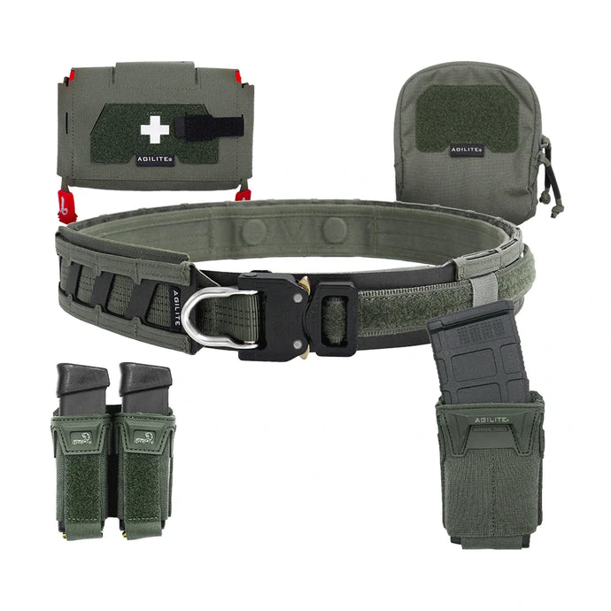 Ranger Green; Agilite - Magnetix™ Battle Belt Loadout Multicam; HCC Tactical