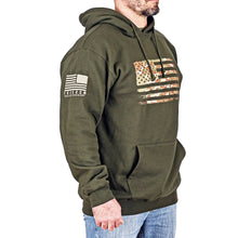 Arid Camo Flag Hoodie (OD Green)