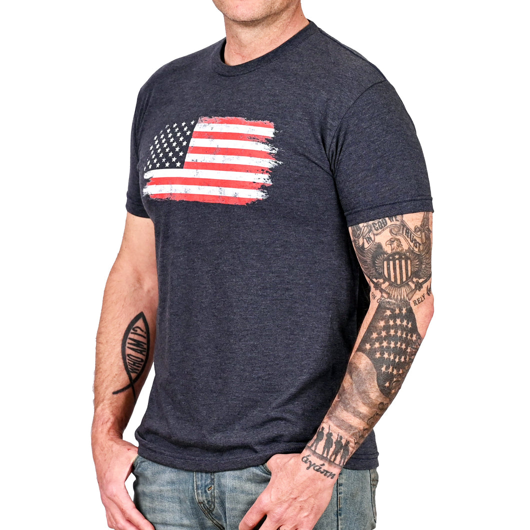 Old Glory T-Shirt (Heather Blue)