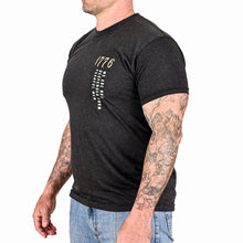 We Are Not Descended from Fearful Men T-Shirt  (Heather Black)