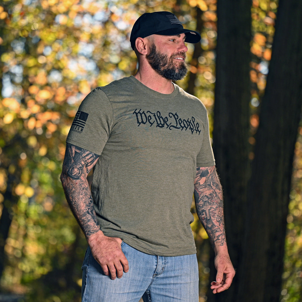 We The People T-Shirt (Military Green)