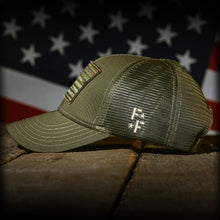 MultiCam Flag Patch OD Green (Range Hat)