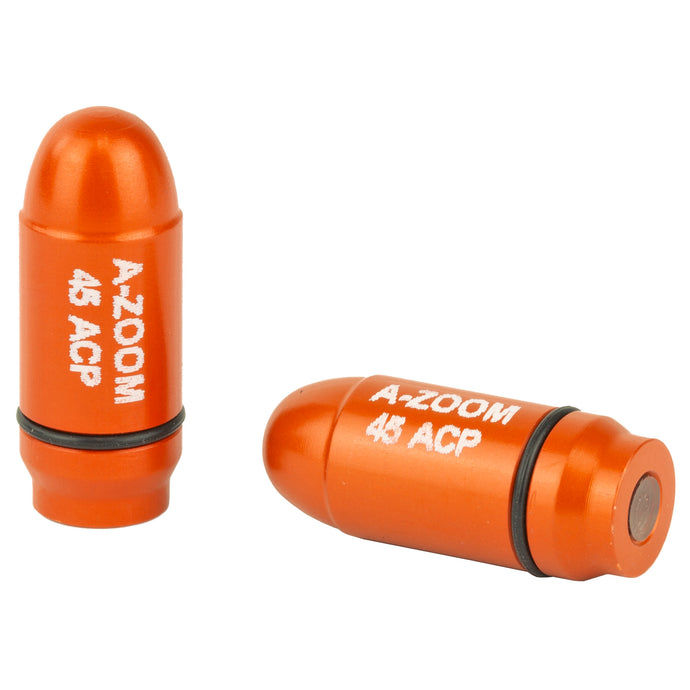 Orange; A-Zoom - 45 ACP STRIKER Snap Caps - HCC Tactical