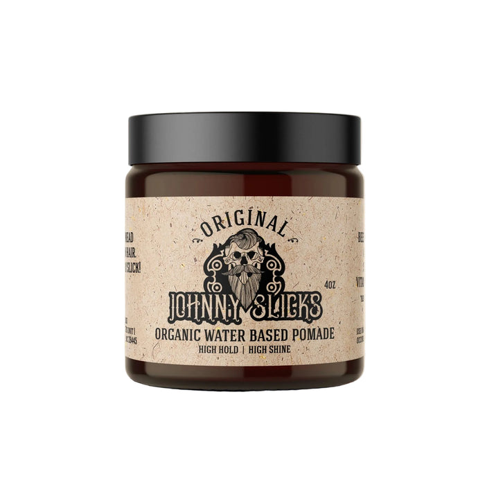 Organic Water Based Pomade (High Hold / High Shine)