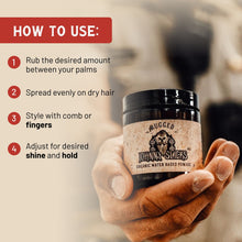 Organic Water Based Pomade (High Hold / High Shine)