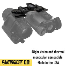 Noisefighters - Panobridge QD1 Dual QD Dovetail Thermal / NV Bridge - v5 - HCC Tactical