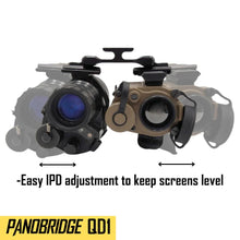 Noisefighters - Panobridge QD1 Dual QD Dovetail Thermal / NV Bridge - v7 - HCC Tactical