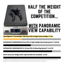 Noisefighters - Panobridge MK3 Night Vision Bridge Weight - HCC Tactical