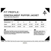 Concealment Puffer Jacket