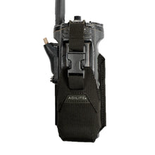 Black; Agilite - Handheld Radio Pouch - HCC Tactical