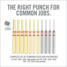 Real Avid - Accu-Punch® 11-Piece Standard Brass & Steel Pin Punch Set - v2 - HCC Tactical