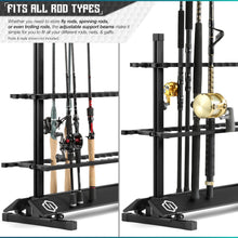 Aluminum Fishing Rod Holder Rack - 24/36/48 Slots