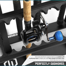 Aluminum Fishing Rod Holder Rack - 24/36/48 Slots