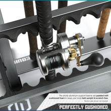Aluminum Fishing Rod Holder Rack - 24/36/48 Slots