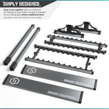 Aluminum Fishing Rod Holder Rack - 24/36/48 Slots