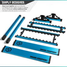 Aluminum Fishing Rod Holder Rack - 24/36/48 Slots