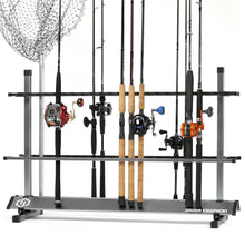 Aluminum Fishing Rod Holder Rack - 24/36/48 Slots