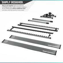 Aluminum Fishing Rod Holder Rack - 24/36/48 Slots