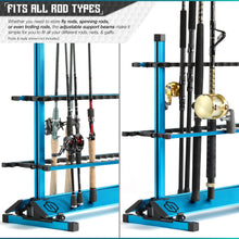 Aluminum Fishing Rod Holder Rack - 24/36/48 Slots
