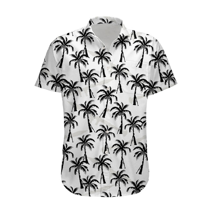 RPGs and Palm Trees Button-up