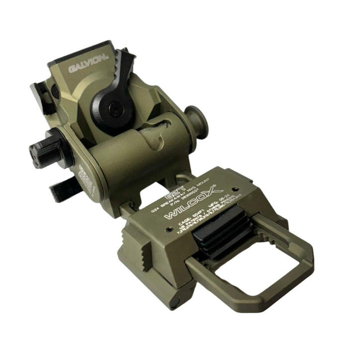 Ranger Green; Wilcox L4 G24 NVG Helmet Mount - HCC Tactical