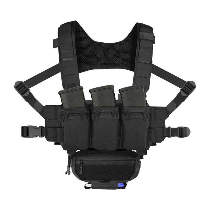 Black; Agilite - Reaper™ Rig Micro Rig Bundle - HCC Tactical