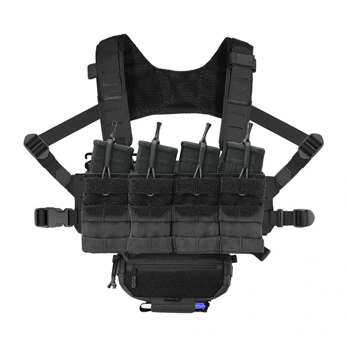 Black; Agilite - Reaper Rig Quad Mag Bundle - HCC Tactical