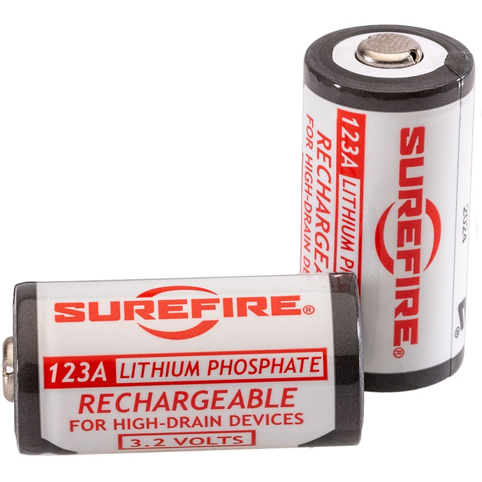 Surefire - LFP123 Batteries (2 pack) - v2 - HCC Tactical