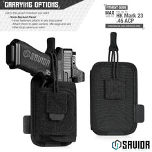 Universal Pistol Holster w/ Hook Backing