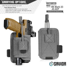 Universal Pistol Holster w/ Hook Backing